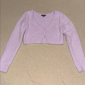 Wild Fable Light Purple Knit Top